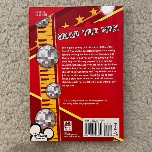 Lot Of 2 High School Musical Books Based on the Disney Channel Original Movie - Picture 5 of 5